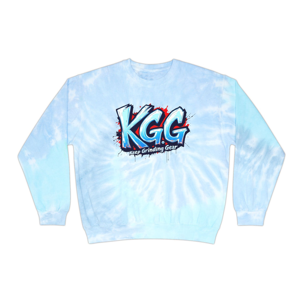 Keep Grinding Tie-Dye Sweatshirt